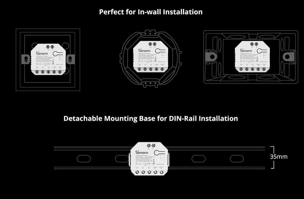 Sonoff Dual R3, smart control for businesses, sustainable energy solutions, Intelplug integration, remote activation.