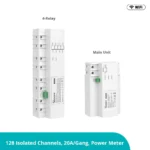 Sonoff Smart Stackable Power Meter, energy management intelPlug, smart energy meter, Sonoff power meter, intelPlug integration